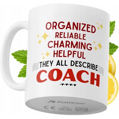 OEM Mug Humoristique Pour Coach, Avec Un Texte Amusant Et Un Design Graphique Original. Idéal Pour Les Anniversaires, Les Fêtes Et Les Occasions Spéciales. Mug Premium Pour La Maison, Le Bureau Et Le Trav - Publicité OEM Mug Humoristique Pour Coach, Avec Un Texte Amusant Et Un Design Graphique Original. Idéal Pour Les Anniversaires, Les Fêtes Et Les Occasions Spéciales. Mug Premium Pour La Maison, Le Bureau Et Le Trav - Publicité