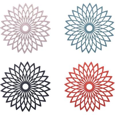 OEM Fleurs Tapis Dessous Plat Silicone Dessous Plats Silicone Anti-dérapant Isotherme Flexible Durable Antidérapant Pour Pots,poêles,assiettes,verres,bols Et Vases(8 Pièces,diamètre 19 Cm) - Publicité OEM Fleurs Tapis Dessous Plat Silicone Dessous Plats Silicone Anti-dérapant Isotherme Flexible Durable Antidérapant Pour Pots,poêles,assiettes,verres,bols Et Vases(8 Pièces,diamètre 19 Cm) - Publicité