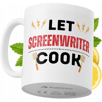 OEM Mug Humoristique Pour Scénariste, Avec Texte Amusant Et Design Graphique. Idéal Pour Les Anniversaires, Les Fêtes Et Les Occasions Spéciales. Mug Premium Pour La Maison, Le Bureau Et Le Travail. Blanc - Publicité OEM Mug Humoristique Pour Scénariste, Avec Texte Amusant Et Design Graphique. Idéal Pour Les Anniversaires, Les Fêtes Et Les Occasions Spéciales. Mug Premium Pour La Maison, Le Bureau Et Le Travail. Blanc - Publicité