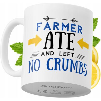 OEM Mug Humoristique Pour Fermier, Avec Un Texte Amusant Et Un Design Graphique Original. Idéal Pour Les Anniversaires, Les Fêtes Et Les Occasions Spéciales. Mug Premium Pour La Maison, Le Bureau Et Le Tr - Publicité OEM Mug Humoristique Pour Fermier, Avec Un Texte Amusant Et Un Design Graphique Original. Idéal Pour Les Anniversaires, Les Fêtes Et Les Occasions Spéciales. Mug Premium Pour La Maison, Le Bureau Et Le Tr - Publicité