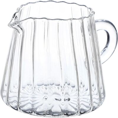 OEM Pichet À Lait En Verre Borosilicate Petit Pot À Lait Transparent Pour Maison Café Restaurant Service Thé Café - Publicité OEM Pichet À Lait En Verre Borosilicate Petit Pot À Lait Transparent Pour Maison Café Restaurant Service Thé Café - Publicité