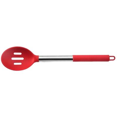 YUDO Cuillère De Service De Cuisine Rouge, De Qualité Alimentaire, Pour Mélanger Et Servir Lors De Réceptions À La Maison.-red Slotted Spoon - Publicité YUDO Cuillère De Service De Cuisine Rouge, De Qualité Alimentaire, Pour Mélanger Et Servir Lors De Réceptions À La Maison.-red Slotted Spoon - Publicité