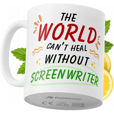 OEM Mug Humoristique Pour Scénariste, Avec Texte Amusant Et Design Graphique. Idéal Pour Les Anniversaires, Les Fêtes Et Les Occasions Spéciales. Mug Premium Pour La Maison, Le Bureau Et Le Travail. Blanc - Publicité OEM Mug Humoristique Pour Scénariste, Avec Texte Amusant Et Design Graphique. Idéal Pour Les Anniversaires, Les Fêtes Et Les Occasions Spéciales. Mug Premium Pour La Maison, Le Bureau Et Le Travail. Blanc - Publicité