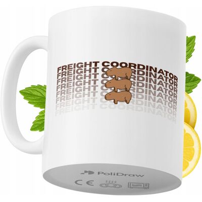 OEM Mug Humoristique Pour Coordinateur De Fret, Avec Un Texte Amusant Et Un Design Graphique Original. Idéal Pour Les Anniversaires, Les Fêtes Et Les Occasions Spéciales. Mug Premium Pour La Maison, Le Bu - Publicité OEM Mug Humoristique Pour Coordinateur De Fret, Avec Un Texte Amusant Et Un Design Graphique Original. Idéal Pour Les Anniversaires, Les Fêtes Et Les Occasions Spéciales. Mug Premium Pour La Maison, Le Bu - Publicité