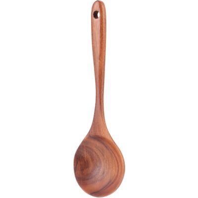 MCKENSA Cuillère À Mélanger En Teck, Cuillère De Cuisine Antiadhésive En Bois, Cuillère À Beurre Pour La Cuisine Domestique - Publicité MCKENSA Cuillère À Mélanger En Teck, Cuillère De Cuisine Antiadhésive En Bois, Cuillère À Beurre Pour La Cuisine Domestique - Publicité