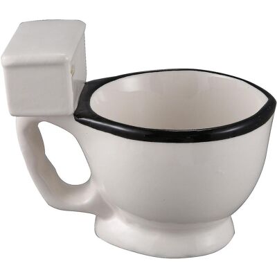 Madeira Mug De Toilette En Céramique Original Avec Anse, 300 Ml, Pour Café, Thé, Lait Ou Glace. Idée Cadeau Amusante. Publicité Madeira Mug De Toilette En Céramique Original Avec Anse, 300 Ml, Pour Café, Thé, Lait Ou Glace. Idée Cadeau Amusante. Publicité