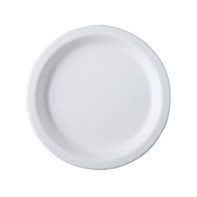 OEM 100 Assiettes En Carton Rondes, 26 Cm, Biodégradables Sans Pelliculage, Pour Événements Et Buvettes - Publicité OEM 100 Assiettes En Carton Rondes, 26 Cm, Biodégradables Sans Pelliculage, Pour Événements Et Buvettes - Publicité