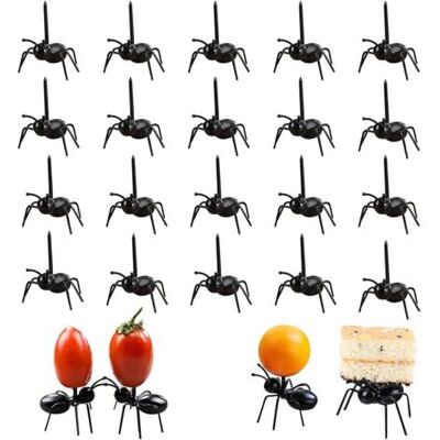 OEM Royaluxe-fourmi Fourchette À Fruits, Fourchettes Fruits Fork, Cure-dents Fourmis En Plastique, Ensemble Fourchette À Fruits Fourmi, Bâtons Décor Pour Enfants Fête (24 Pièces) - Publicité OEM Royaluxe-fourmi Fourchette À Fruits, Fourchettes Fruits Fork, Cure-dents Fourmis En Plastique, Ensemble Fourchette À Fruits Fourmi, Bâtons Décor Pour Enfants Fête (24 Pièces) - Publicité