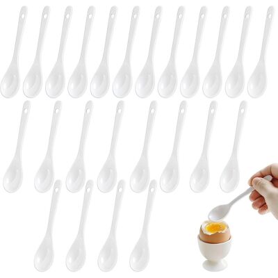 OEM Lot De 24 Cuillère, Céramique, 12.3cm, Blanc, Lave-vaisselle, Café, Dessert - Publicité OEM Lot De 24 Cuillère, Céramique, 12.3cm, Blanc, Lave-vaisselle, Café, Dessert - Publicité
