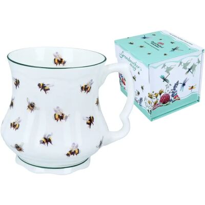 OEM Mug Carmani En Porcelaine Pour Grand-mère - Abeilles - Publicité OEM Mug Carmani En Porcelaine Pour Grand-mère - Abeilles - Publicité