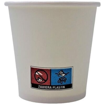 OEM Gobelet En Papier Blanc 100 Ml Enjoy Drink Go 50 Pièces Sup - Publicité OEM Gobelet En Papier Blanc 100 Ml Enjoy Drink Go 50 Pièces Sup - Publicité