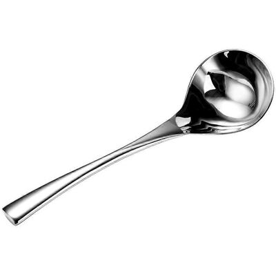 RDTD Louche À Soupe En Acier Inoxydable, Cuillère De Service Fonctionnelle Avec Bol, Idéale Pour Cuisines Professionnelles Et Domestiques. Publicité RDTD Louche À Soupe En Acier Inoxydable, Cuillère De Service Fonctionnelle Avec Bol, Idéale Pour Cuisines Professionnelles Et Domestiques. Publicité