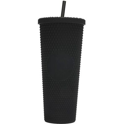MIXHOME Gobelet À Eau Grande Capacité De 710 Ml/24 Oz, Givré, Réutilisable, En Plastique Avec Une Large Ouverture Et Des Picots - Publicité MIXHOME Gobelet À Eau Grande Capacité De 710 Ml/24 Oz, Givré, Réutilisable, En Plastique Avec Une Large Ouverture Et Des Picots - Publicité