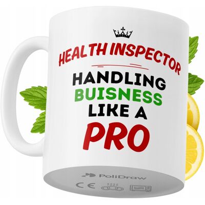 OEM Mug Humoristique Pour Inspecteur Sanitaire, Avec Texte Amusant Et Design Graphique. Idéal Pour Les Anniversaires, Les Fêtes Et Les Jours Fériés. Mug Premium Pour Toutes Les Occasions Spéciales, À La M - Publicité OEM Mug Humoristique Pour Inspecteur Sanitaire, Avec Texte Amusant Et Design Graphique. Idéal Pour Les Anniversaires, Les Fêtes Et Les Jours Fériés. Mug Premium Pour Toutes Les Occasions Spéciales, À La M - Publicité