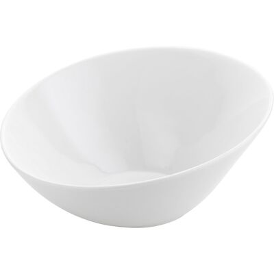 OEM Saladier Oblique En Porcelaine Florina Alta 23,5 Cm - Publicité OEM Saladier Oblique En Porcelaine Florina Alta 23,5 Cm - Publicité