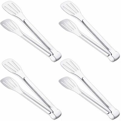 OEM 4 Pinces De Service, Acier Inoxydable 9 Pouces, Multifonctionnelles Pour Barbecue, Salade Et Buffet - Publicité OEM 4 Pinces De Service, Acier Inoxydable 9 Pouces, Multifonctionnelles Pour Barbecue, Salade Et Buffet - Publicité