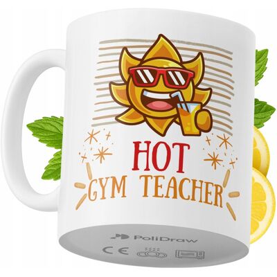 OEM Mug Humoristique Pour Prof De Gym, Avec Un Texte Amusant Et Un Design Graphique Original. Idéal Pour Les Anniversaires, Les Fêtes Et Les Jours Fériés. Mug Premium Pour Toutes Les Occasions Spéciales, - Publicité OEM Mug Humoristique Pour Prof De Gym, Avec Un Texte Amusant Et Un Design Graphique Original. Idéal Pour Les Anniversaires, Les Fêtes Et Les Jours Fériés. Mug Premium Pour Toutes Les Occasions Spéciales, - Publicité