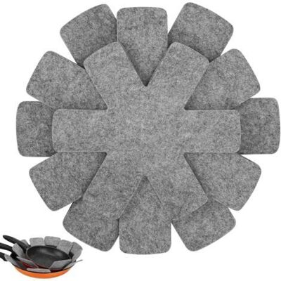 OEM Lot De 6 Protège-casseroles Et Poêles, Séparateurs En Feutre Épais Pour Un Rangement Facile,protège-ustensiles De Cuisine Pour Poêles, Casseroles En Céramique Et Verres. Publicité OEM Lot De 6 Protège-casseroles Et Poêles, Séparateurs En Feutre Épais Pour Un Rangement Facile,protège-ustensiles De Cuisine Pour Poêles, Casseroles En Céramique Et Verres. Publicité