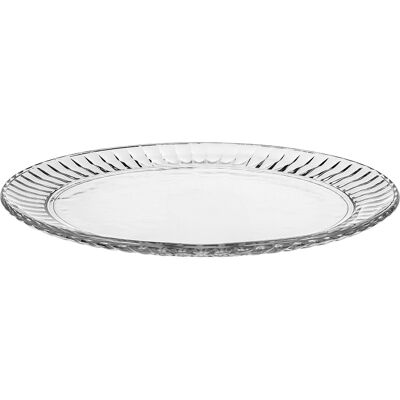 OEM Assiette En Verre De Sorrento 31 Cm - Publicité OEM Assiette En Verre De Sorrento 31 Cm - Publicité