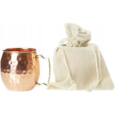 OEM Mug Gisane 500 Ml En Cuivre Martelé, Importé D'Inde - Publicité OEM Mug Gisane 500 Ml En Cuivre Martelé, Importé D'Inde - Publicité