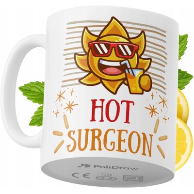 OEM Mug Humoristique Pour Chirurgien, Avec Texte Amusant Et Design Graphique. Idéal Pour Les Anniversaires, Les Fêtes Et Les Occasions Spéciales. Mug Premium Pour La Maison, Le Bureau Et Le Travail. Blanc - Publicité OEM Mug Humoristique Pour Chirurgien, Avec Texte Amusant Et Design Graphique. Idéal Pour Les Anniversaires, Les Fêtes Et Les Occasions Spéciales. Mug Premium Pour La Maison, Le Bureau Et Le Travail. Blanc - Publicité