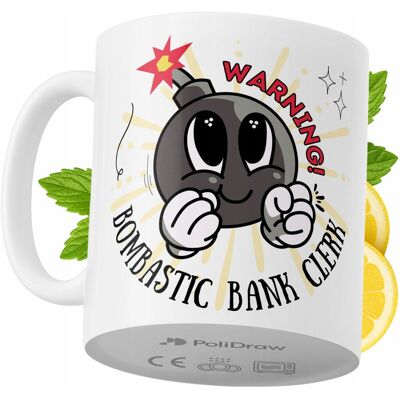 OEM Mug Humoristique Pour Employé De Banque, Avec Un Texte Amusant Et Un Design Graphique Original. Idéal Pour Les Anniversaires, Les Fêtes Et Les Occasions Spéciales. Mug Premium Pour La Maison, Le Burea - Publicité OEM Mug Humoristique Pour Employé De Banque, Avec Un Texte Amusant Et Un Design Graphique Original. Idéal Pour Les Anniversaires, Les Fêtes Et Les Occasions Spéciales. Mug Premium Pour La Maison, Le Burea - Publicité