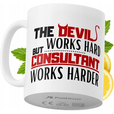 OEM Mug Humoristique Pour Consultant, Avec Texte Amusant Et Design Graphique, Idéal Pour Les Anniversaires, Les Fêtes Et Les Jours Fériés. Mug Premium Pour Occasions Spéciales, À La Maison Ou Au Bureau. B - Publicité OEM Mug Humoristique Pour Consultant, Avec Texte Amusant Et Design Graphique, Idéal Pour Les Anniversaires, Les Fêtes Et Les Jours Fériés. Mug Premium Pour Occasions Spéciales, À La Maison Ou Au Bureau. B - Publicité