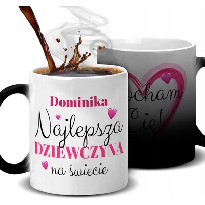 OEM Mug Magique, Cadeau De Saint-valentin Pour Votre Meilleure Amie, Personnalisé Avec Votre Nom - Publicité OEM Mug Magique, Cadeau De Saint-valentin Pour Votre Meilleure Amie, Personnalisé Avec Votre Nom - Publicité