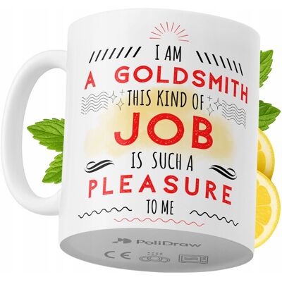 OEM Mug Humoristique Pour Orfèvre, Avec Un Texte Amusant Et Un Design Graphique Original. Idéal Pour Les Anniversaires, Les Fêtes Et Les Occasions Spéciales. Mug Premium Pour La Maison, Le Bureau Et Le Tr - Publicité OEM Mug Humoristique Pour Orfèvre, Avec Un Texte Amusant Et Un Design Graphique Original. Idéal Pour Les Anniversaires, Les Fêtes Et Les Occasions Spéciales. Mug Premium Pour La Maison, Le Bureau Et Le Tr - Publicité