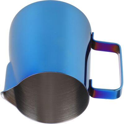 MCKENSA Pichet À Café Artistique Pour Latte, Tasse À Mousser Le Lait, Accessoires De Préparation Du Café (sans Balance), 350 Ml, Bleu - Publicité MCKENSA Pichet À Café Artistique Pour Latte, Tasse À Mousser Le Lait, Accessoires De Préparation Du Café (sans Balance), 350 Ml, Bleu - Publicité