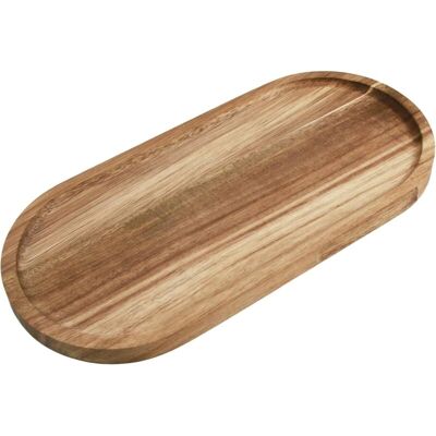 OEM Plateau Décoratif En Bois D’acacia Elliptique – 30 X 14 X 1,5 Cm – Design Élégant Et Naturel Pour Cuisine, Salon Ou Bureau - Publicité OEM Plateau Décoratif En Bois D’acacia Elliptique – 30 X 14 X 1,5 Cm – Design Élégant Et Naturel Pour Cuisine, Salon Ou Bureau - Publicité