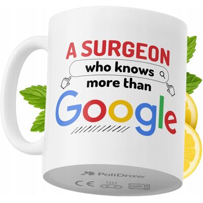 OEM Mug Humoristique Pour Chirurgien, Avec Texte Amusant Et Design Graphique. Idéal Pour Les Anniversaires, Les Fêtes Et Les Occasions Spéciales. Mug Premium Pour La Maison, Le Bureau Et Le Travail. Blanc - Publicité OEM Mug Humoristique Pour Chirurgien, Avec Texte Amusant Et Design Graphique. Idéal Pour Les Anniversaires, Les Fêtes Et Les Occasions Spéciales. Mug Premium Pour La Maison, Le Bureau Et Le Travail. Blanc - Publicité
