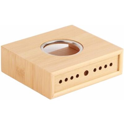 ABYSSE Chauffe-plat En Bambou - Ventilation Design Théière Poêle Base Isolante, Accessoires Pour Vaisselle Chauds Pour La Maison Facile À Utiliser - Publicité ABYSSE Chauffe-plat En Bambou - Ventilation Design Théière Poêle Base Isolante, Accessoires Pour Vaisselle Chauds Pour La Maison Facile À Utiliser - Publicité