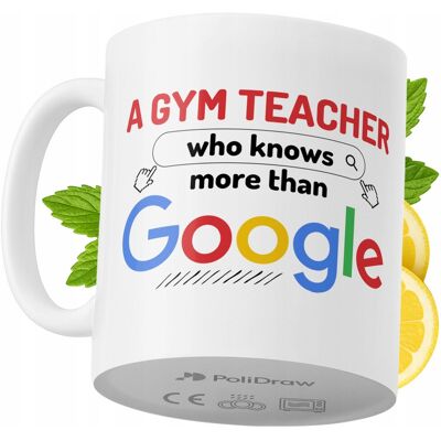 OEM Mug Humoristique Pour Prof De Gym, Avec Un Texte Amusant Et Un Design Graphique Original. Idéal Pour Les Anniversaires, Les Fêtes Et Les Jours Fériés. Mug Premium Pour Toutes Les Occasions Spéciales, - Publicité OEM Mug Humoristique Pour Prof De Gym, Avec Un Texte Amusant Et Un Design Graphique Original. Idéal Pour Les Anniversaires, Les Fêtes Et Les Jours Fériés. Mug Premium Pour Toutes Les Occasions Spéciales, - Publicité