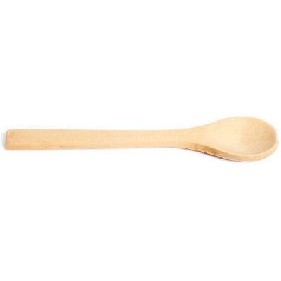 ALLAUVE Cuillère À Mélanger En Bois Naturel De 13 Cm, Ustensile De Cuisine Pour Café, Miel Et Thé - Publicité ALLAUVE Cuillère À Mélanger En Bois Naturel De 13 Cm, Ustensile De Cuisine Pour Café, Miel Et Thé - Publicité