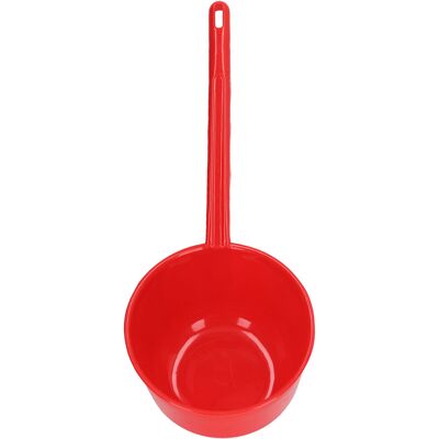WEYTOLL Louche Agricole En Plastique Épais À Long Manche Et Grande Capacité Pour Jardin, Salle De Bain Et Cuisine (rouge) - Publicité WEYTOLL Louche Agricole En Plastique Épais À Long Manche Et Grande Capacité Pour Jardin, Salle De Bain Et Cuisine (rouge) - Publicité