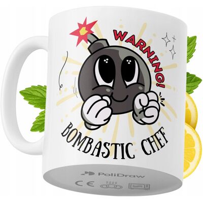 OEM Mug Humoristique Pour Chef, Avec Un Texte Amusant Et Un Design Graphique Original. Idéal Pour Les Anniversaires, Les Fêtes Et Les Occasions Spéciales. Mug Premium Pour La Maison, Le Bureau Et Le Trava - Publicité OEM Mug Humoristique Pour Chef, Avec Un Texte Amusant Et Un Design Graphique Original. Idéal Pour Les Anniversaires, Les Fêtes Et Les Occasions Spéciales. Mug Premium Pour La Maison, Le Bureau Et Le Trava - Publicité