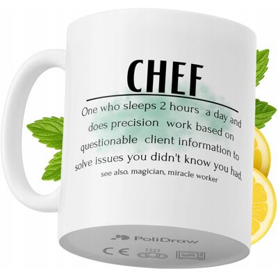 OEM Mug Humoristique Pour Chef, Avec Un Texte Amusant Et Un Design Graphique Original. Idéal Pour Les Anniversaires, Les Fêtes Et Les Occasions Spéciales. Mug Premium Pour La Maison, Le Bureau Et Le Trava - Publicité OEM Mug Humoristique Pour Chef, Avec Un Texte Amusant Et Un Design Graphique Original. Idéal Pour Les Anniversaires, Les Fêtes Et Les Occasions Spéciales. Mug Premium Pour La Maison, Le Bureau Et Le Trava - Publicité