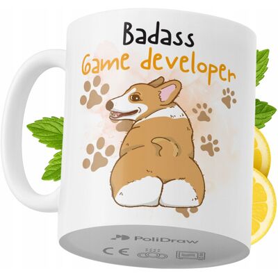 OEM Mug Humoristique Pour Développeur De Jeux Vidéo, Avec Un Texte Amusant Et Un Design Graphique Original. Idéal Pour Les Anniversaires, Les Fêtes Et Les Occasions Spéciales. Mug Premium Pour La Maison, - Publicité OEM Mug Humoristique Pour Développeur De Jeux Vidéo, Avec Un Texte Amusant Et Un Design Graphique Original. Idéal Pour Les Anniversaires, Les Fêtes Et Les Occasions Spéciales. Mug Premium Pour La Maison, - Publicité