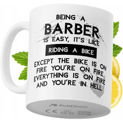 OEM Mug Humoristique Pour Coiffeur, Avec Un Texte Amusant Et Un Design Graphique Original. Idéal Pour Les Anniversaires, Les Fêtes Et Les Occasions Spéciales. Mug Premium Pour La Maison, Le Bureau Et Le T - Publicité OEM Mug Humoristique Pour Coiffeur, Avec Un Texte Amusant Et Un Design Graphique Original. Idéal Pour Les Anniversaires, Les Fêtes Et Les Occasions Spéciales. Mug Premium Pour La Maison, Le Bureau Et Le T - Publicité