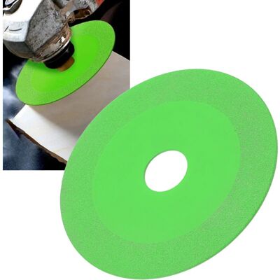 OEM Lame À Diamant Ultra-fine Pour Coupe De Vitre, Jade, Cristal, Céramique - Disque De Coupe 100mm Diamètre Avec Aperture 20mm - 1mm Épaisseur Pour Meulage Précis Et Sans Débris - Publicité OEM Lame À Diamant Ultra-fine Pour Coupe De Vitre, Jade, Cristal, Céramique - Disque De Coupe 100mm Diamètre Avec Aperture 20mm - 1mm Épaisseur Pour Meulage Précis Et Sans Débris - Publicité