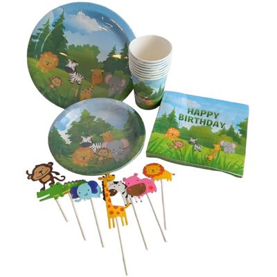 OEM Assiettes, Gobelets Et Serviettes En Papier, Lot De 51 Sup - Publicité OEM Assiettes, Gobelets Et Serviettes En Papier, Lot De 51 Sup - Publicité