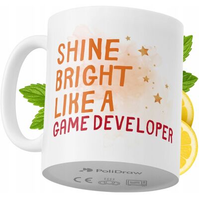 OEM Mug Humoristique Pour Développeur De Jeux Vidéo, Avec Un Texte Amusant Et Un Design Graphique Original. Idéal Pour Les Anniversaires, Les Fêtes Et Les Occasions Spéciales. Mug Premium Pour La Maison, - Publicité OEM Mug Humoristique Pour Développeur De Jeux Vidéo, Avec Un Texte Amusant Et Un Design Graphique Original. Idéal Pour Les Anniversaires, Les Fêtes Et Les Occasions Spéciales. Mug Premium Pour La Maison, - Publicité