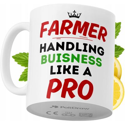 OEM Mug Humoristique Pour Fermier, Avec Un Texte Amusant Et Un Design Graphique Original. Idéal Pour Les Anniversaires, Les Fêtes Et Les Occasions Spéciales. Mug Premium Pour La Maison, Le Bureau Et Le Tr - Publicité OEM Mug Humoristique Pour Fermier, Avec Un Texte Amusant Et Un Design Graphique Original. Idéal Pour Les Anniversaires, Les Fêtes Et Les Occasions Spéciales. Mug Premium Pour La Maison, Le Bureau Et Le Tr - Publicité