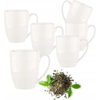 OEM Tasses À Café Et À Thé Avec Anse, Lot De 6, Altom Design Bella 320 Ml - Publicité OEM Tasses À Café Et À Thé Avec Anse, Lot De 6, Altom Design Bella 320 Ml - Publicité