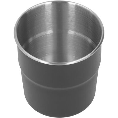 MCKENSA Tasse Isotherme 320 Ml En Acier Inoxydable À Double Paroi, Petite Tasse À Café En Métal Pour La Maison Et Le Camping, Noire - Publicité MCKENSA Tasse Isotherme 320 Ml En Acier Inoxydable À Double Paroi, Petite Tasse À Café En Métal Pour La Maison Et Le Camping, Noire - Publicité