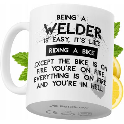 OEM Mug Humoristique Pour Soudeur, Avec Un Texte Amusant Et Un Design Graphique Original. Idéal Pour Les Anniversaires, Les Fêtes Et Les Occasions Spéciales. Mug Premium Pour La Maison, Le Bureau Ou Le Tr - Publicité OEM Mug Humoristique Pour Soudeur, Avec Un Texte Amusant Et Un Design Graphique Original. Idéal Pour Les Anniversaires, Les Fêtes Et Les Occasions Spéciales. Mug Premium Pour La Maison, Le Bureau Ou Le Tr - Publicité