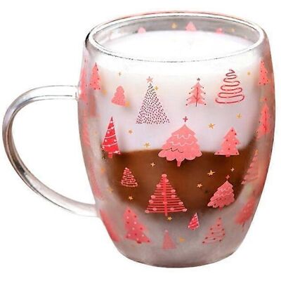 RDTD Voici Une Proposition De Titre Produit En Français (190 Caractères Maximum) : mug En Verre Double Paroi Rose Décoré D'Un Sapin De Noël, Parfait Pour Boissons Chaudes Et Froides, Cadeau Festif. Publicité RDTD Voici Une Proposition De Titre Produit En Français (190 Caractères Maximum) : mug En Verre Double Paroi Rose Décoré D'Un Sapin De Noël, Parfait Pour Boissons Chaudes Et Froides, Cadeau Festif. Publicité
