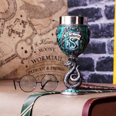 Cellfast Calice - Harry Potter - Serpentard - Sculpté À La Main - Résine De Haute Qualité - Collector - Publicité Cellfast Calice - Harry Potter - Serpentard - Sculpté À La Main - Résine De Haute Qualité - Collector - Publicité