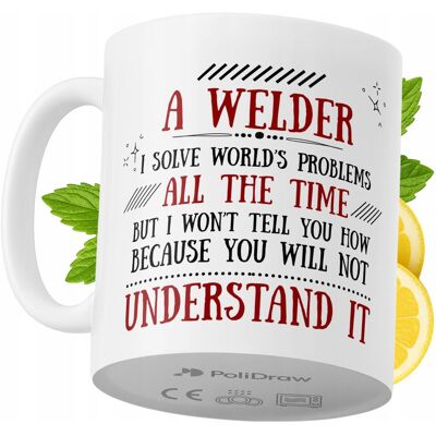 OEM Mug Humoristique Pour Soudeur, Avec Un Texte Amusant Et Un Design Graphique Original. Idéal Pour Les Anniversaires, Les Fêtes Et Les Occasions Spéciales. Mug Premium Pour La Maison, Le Bureau Ou Le Tr - Publicité OEM Mug Humoristique Pour Soudeur, Avec Un Texte Amusant Et Un Design Graphique Original. Idéal Pour Les Anniversaires, Les Fêtes Et Les Occasions Spéciales. Mug Premium Pour La Maison, Le Bureau Ou Le Tr - Publicité